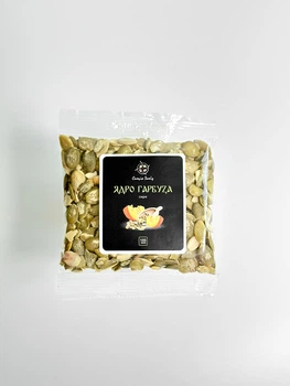 Ядро тыквы (сырое), в упаковке 100 грамм