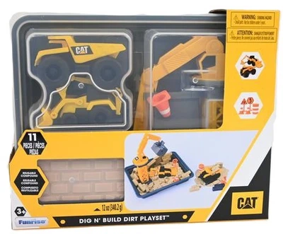 Набір-сюрприз ігрушок Funrise CAT будівельні машини з масою та валізою 83418 (21664834183)