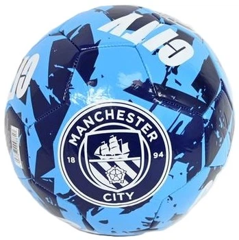 Футбольний м’яч Manchester City Graffiti розмір 5 Синій (5037970098817)