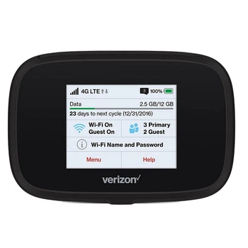 Модем 4G / 3G + Wi-Fi роутер Novatel 7730L с аккумулятором 4400 мАч (Черный)