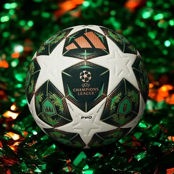 М'яч футбольний Adidas Champions League UCL 2025 Зелений Розмір 5