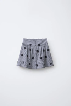 Підліткова спідниця для дівчинки Zara 156 см Сіра (26021003E)