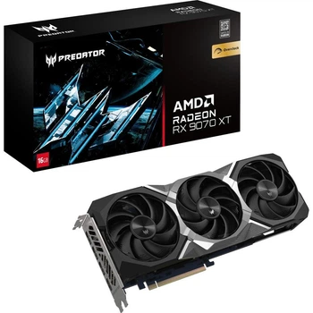 Видеокарта Acer Radeon RX 9070 XT Predator BiFrost OC (DP.Z4FWW.P01)