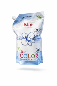 Рідкий пральний засіб Klar color Еко Пак 1.5 л.
