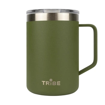 Термочашка для напитков 0,5 л Tribe Classic Mug (T-FA-0033-olive)