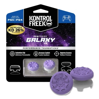 Накладки на стики KontrolFreek Galaxy Sony DualShock PS4 / DualSense PS5 Purple | Performance Thumbsticks
