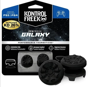 Накладки на стики KontrolFreek Galaxy Sony DualShock PS4 / DualSense PS5 Black | Performance Thumbsticks