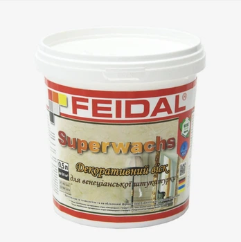 Декоративний віск для венеціанської штукатурки Feidal Superwachs 0.5л