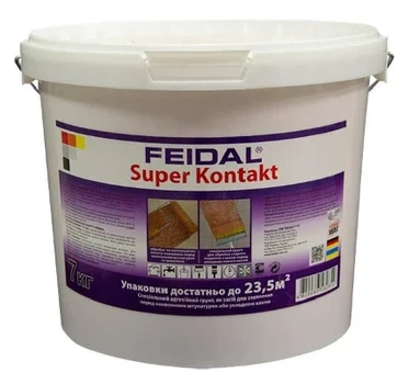Ґрунт спеціальний адгезійний Feidal Super Kontakt 7кг
