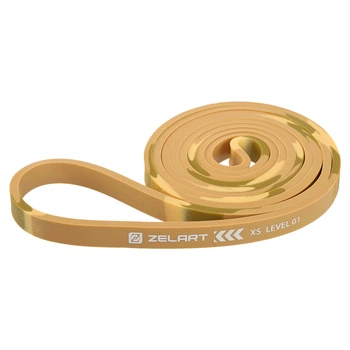 Гума для фітнесу та підтягувань Zelart Power Band 7695-1 навантаження XS (7-16кг)