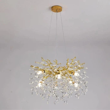 Люстра LUMINARIA BELLA 8xE14 R600 GOLD