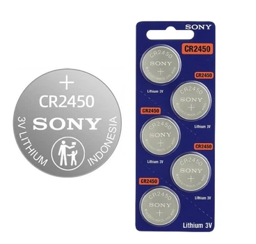 Батарейка Sony CR2450 3V Lithium (5 штук)