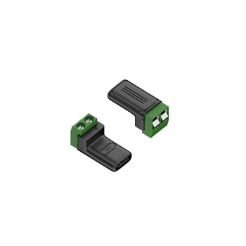 Адаптер живлення USB Type-C Power на 2-Pin клемник 5V 3A 15W Перехідник для приладів та електроніки