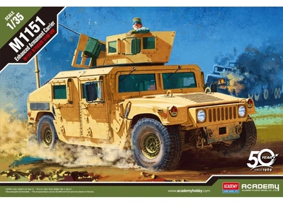 Збірна модель 1/35 Бронеавтомобіль HMMWV M1151 Hummer Academy 13415