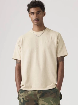 Футболка бавовняна довга чоловіча Levi`s Red Tab Vintage Tee A0637-0197 M Бежева (5401187719191)