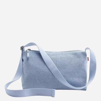 Сумка багет жіноча тканинна середня