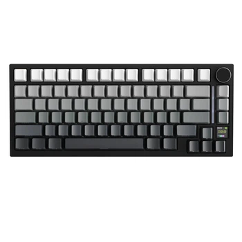 Механічна бездротова (Bluetooth + 2,4G) клавіатура з HOT SWAP Attack SHARK X820Ultra, 80 key, RGB, Gift Switch, Win/Mac OS, УКР/АНГЛ, Black Gradient/Чорний (X820ULTRABG)