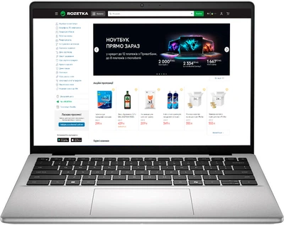 Ноутбук Dell Pro 14 Essential (PV14250RPLR002UA_UBU) Platinum Silver