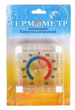 Термометр уличный на липучке