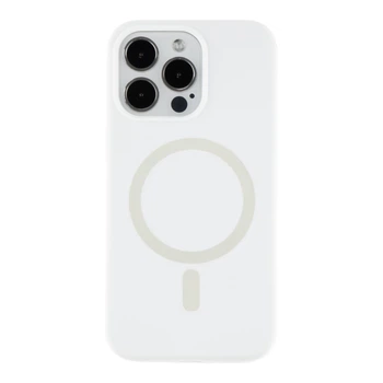 Чохол Glow Silicone Case with Magsafe для iPhone 12 Pro Max White