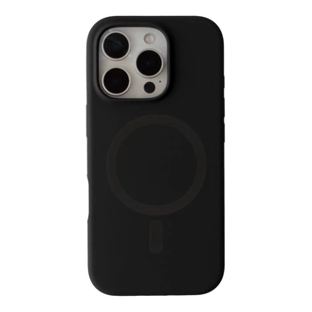 Чохол Premium Glow Silicone Case with Magsafe для iPhone 16 Pro Black