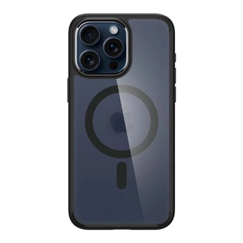 Чохол TPU+PC Spigen Ultra Hybrid with Magsafe для iPhone 15 Pro Black