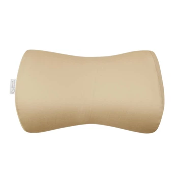 Ортопедична подушка для сну на животі Roller Pillow №2 (під живіт) від Beauty Balance, наволочка тенсел, колір Бежевий, 41х23х9 см