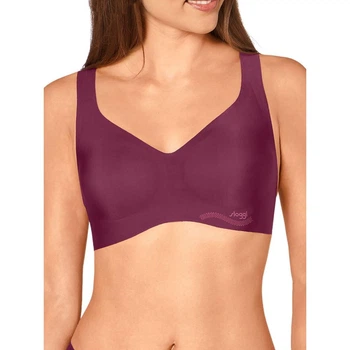 Бюстгальтер sloggi Zero Feel Bralette бордовый размер XS
