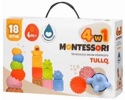 Zestaw Tullo Montessori Klocki sensoryczne 76136 (5905094776136)