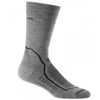 Носки Icebreaker Hike+ Medium Crew Men Grey/Black XL (1052-IBN D09 002 XL)