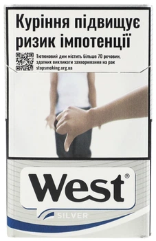 Блок цигарок West Silver х 10 пачок (4030600120606)