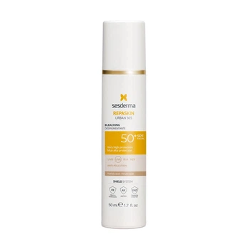 Депігментуючий сонцезахисний крем для обличчя SPF50 Sesderma Repaskin Urban 365 Despigmentante SPF50 50 мл