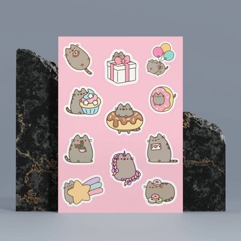 Стікерпак з прорізкою А5 без ламінації Pusheen Пушин (ПУ01256)