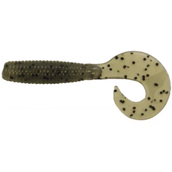 Силікон Big Bite Baits Finesse Grub 3 10 шт. Smoke Salt Pepper (1013-1838.01.06)
