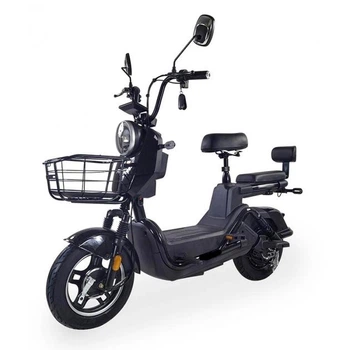 Электроскутер Двухместный Crosser CR2 (800W, 60V, 24ah графеновые АБК) Черный