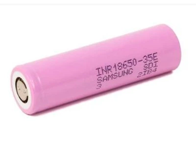Аккумуляторные батарейки INR18650 SAMSUNG 35E 3500mAH 8A (сопр. 20 мОм)