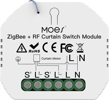 Sterownik rolet Moes Zigbee RF (MS-108ZR)