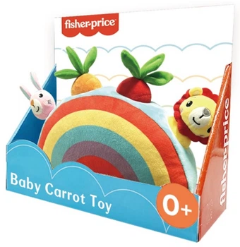 Мягкий сортер Fisher-Price Baby Carrot Toy F7001 (6970327709785)