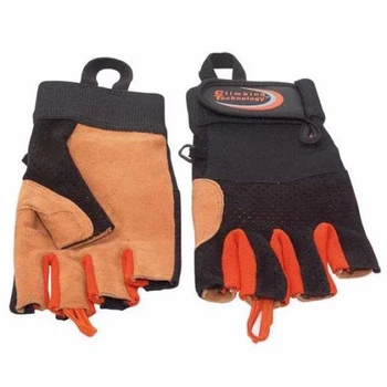Рукавиці без пальців Climbing Technology Half Finger Black/Orange XXL (1053-7X980AO-XXL)