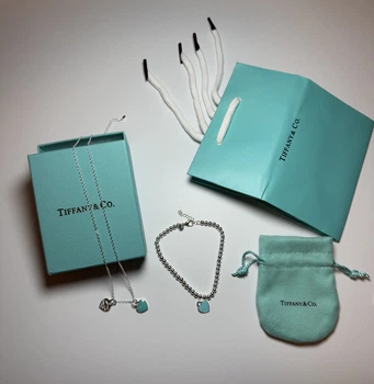 Tiffany жіночий Браслет з підвіскою , Браслет Tiffany з підвіскою у вигляді серця на подарунок