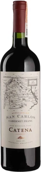 Вино Catena Zapata Catena Appellation San Carlos Cabernet Franc червоне сухе 0.75 л (7794450002853)