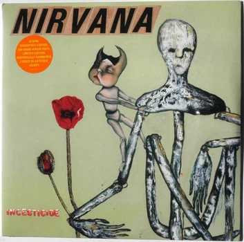 Nirvana - Incesticide (2 пластинки, Юбилейное издание на 20-летие, 45 об/мин, Record Store Day, Сборник, Лимитированое, Пронумерованный, Переиздание, Ремастеринг)