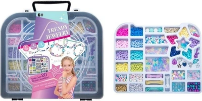 Набір намистин Madej для виготовлення браслетів у валізі 012941 (5903631495212)