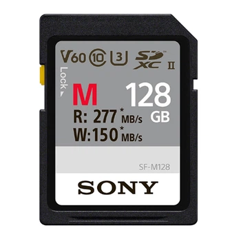 Карта памяти Sony M Series SDXC 128GB UHS-II U3 V60 (SF-M128/T2)