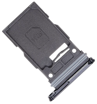 Держатель Sim-карты Samsung S931 Galaxy S25 /S936 черный Blue Black на две Sim-карты High Copy