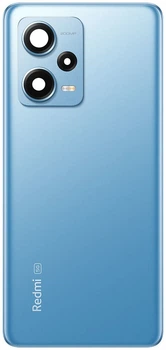 Задняя крышка Xiaomi Redmi Note 12 Pro+ синяя Iceberg Blue Original PRC + стекло камеры