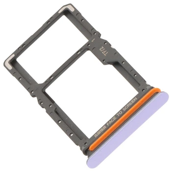 Держатель Sim-карты и карты памяти Xiaomi Redmi 15 4G фиолетовый Sandy Purple на две Sim-карты High Copy