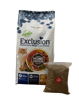 Exclusion Cat Sterilized Beef корм для стерилизованных кошек с говядиной 2кг (собственная фасовка)