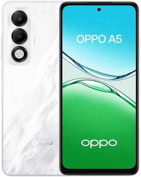 Мобільний телефон OPPO A5 6/128GB Mist White (6932169372497)