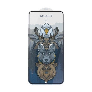 Защитное стекло AMULET 2.5D HD Antistatic for iPhone 16 Pro Max Черный